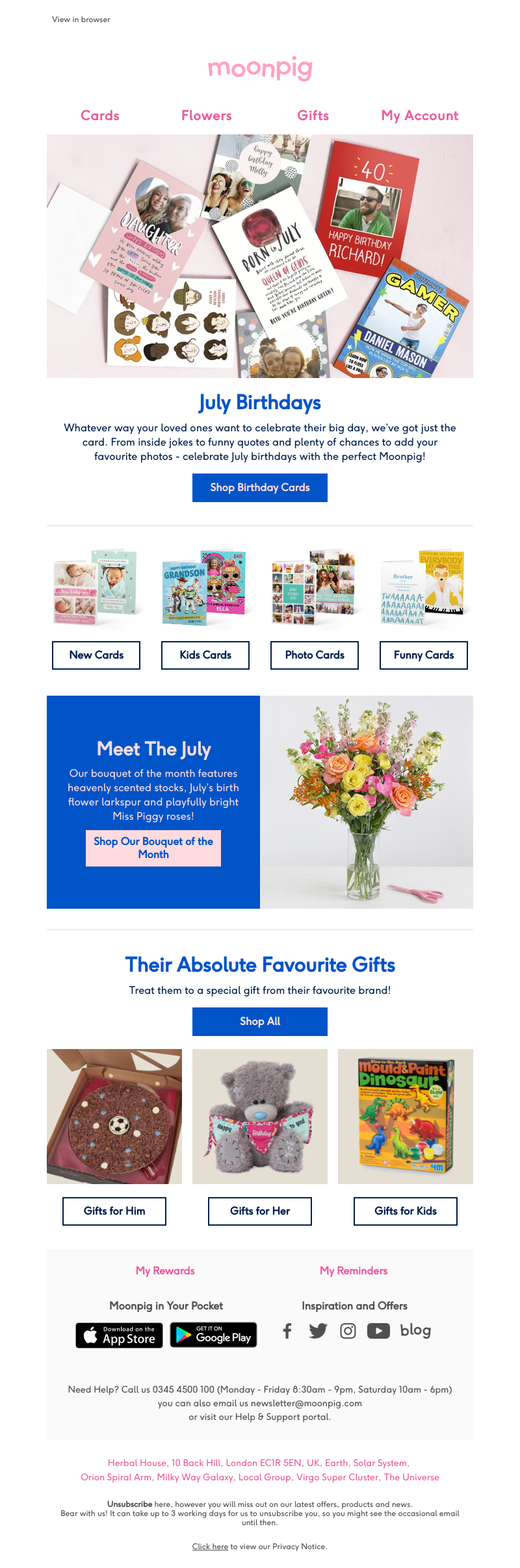 Moonpig - 🌞🌞🌞 Yep, we're talking summer birthdays...