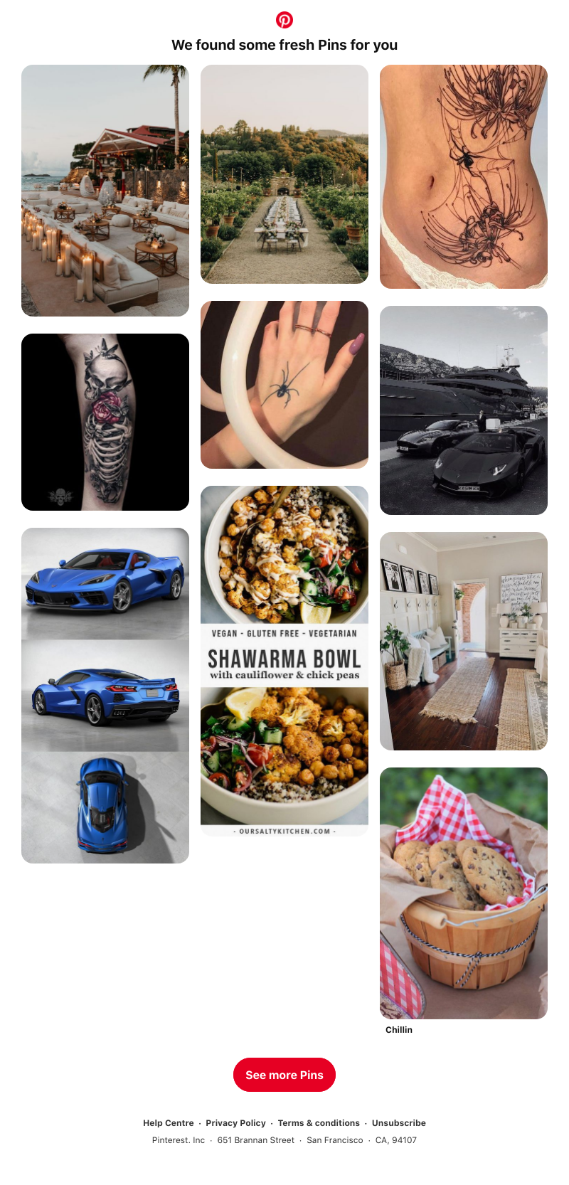 Pinterest - We think you might like these 10 ideas