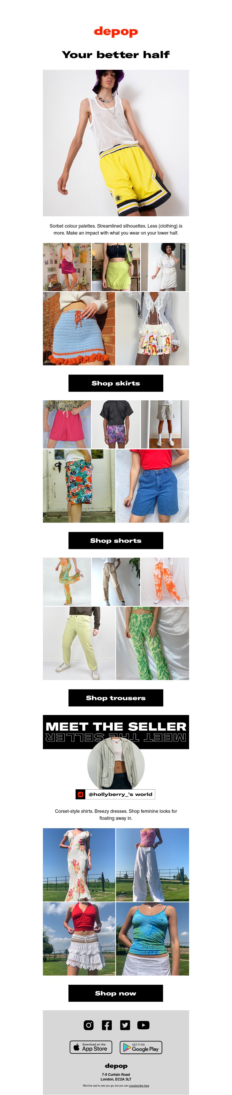 Depop - Summer-ready from top to bottom