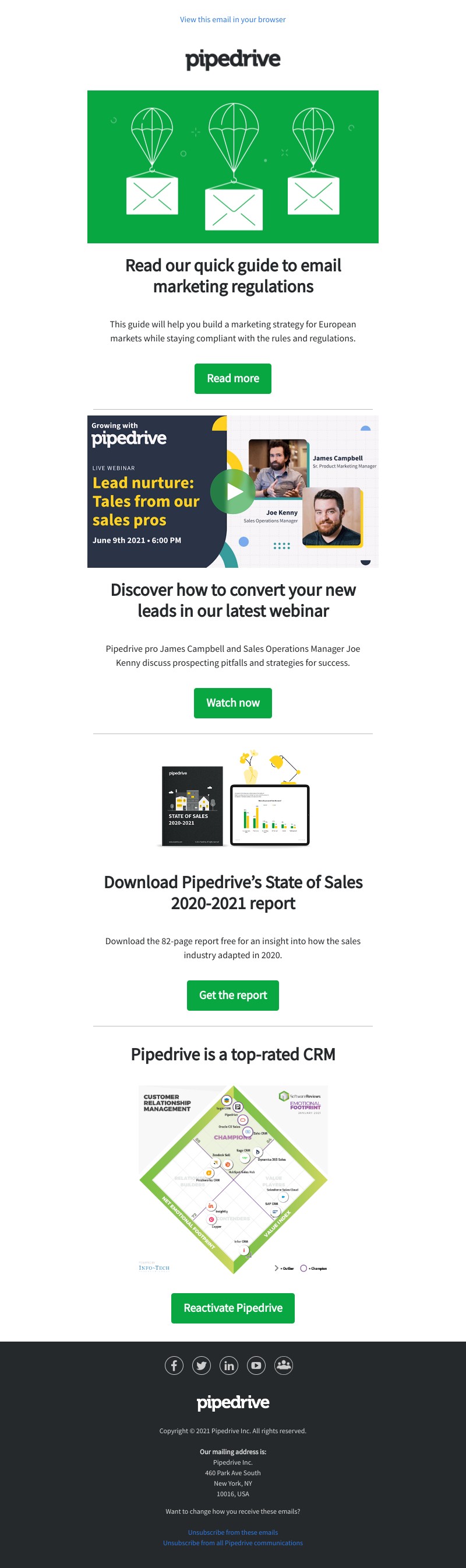Pipedrive - Read our quick guide to email marketing regulations