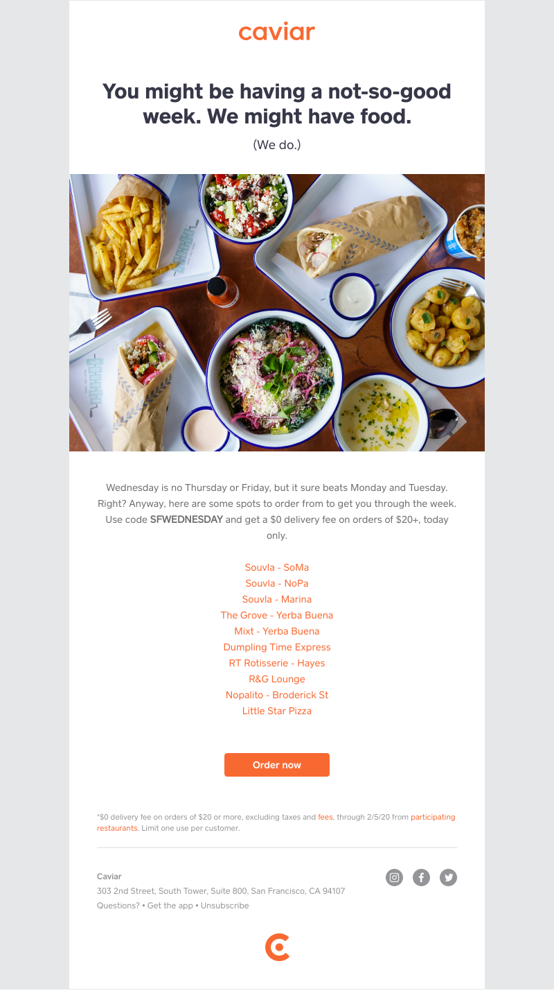  - You made it through the week–well, most of it