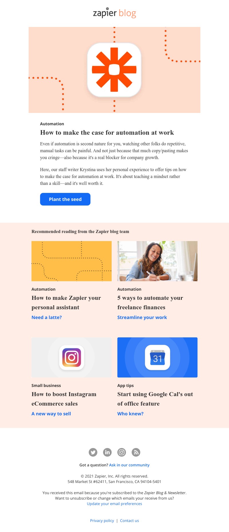 Zapier - How to make the case for automation at work