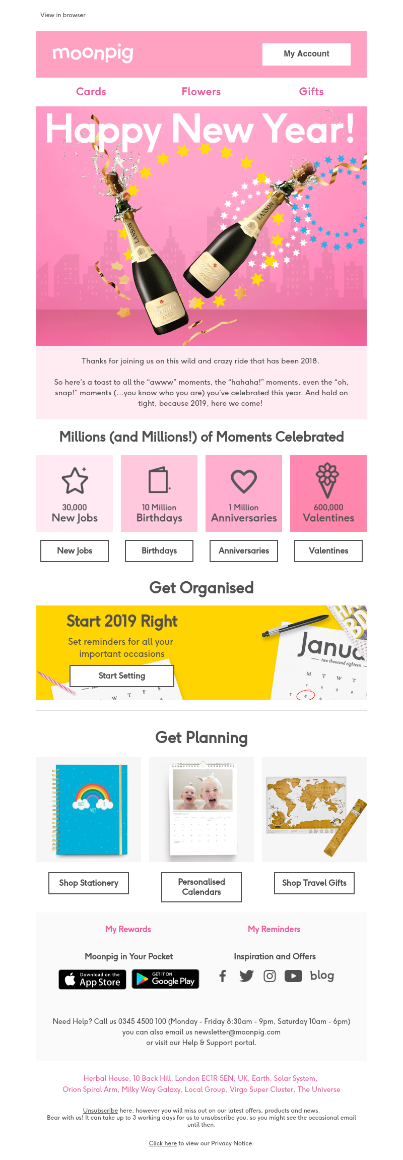 Moonpig - What 👏 a 👏 year 👏 !