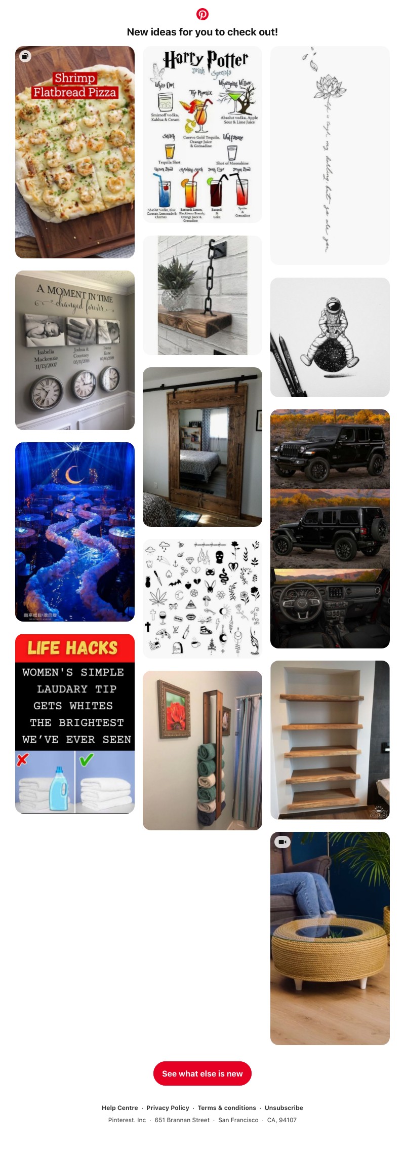 Pinterest - New ideas are ready for you