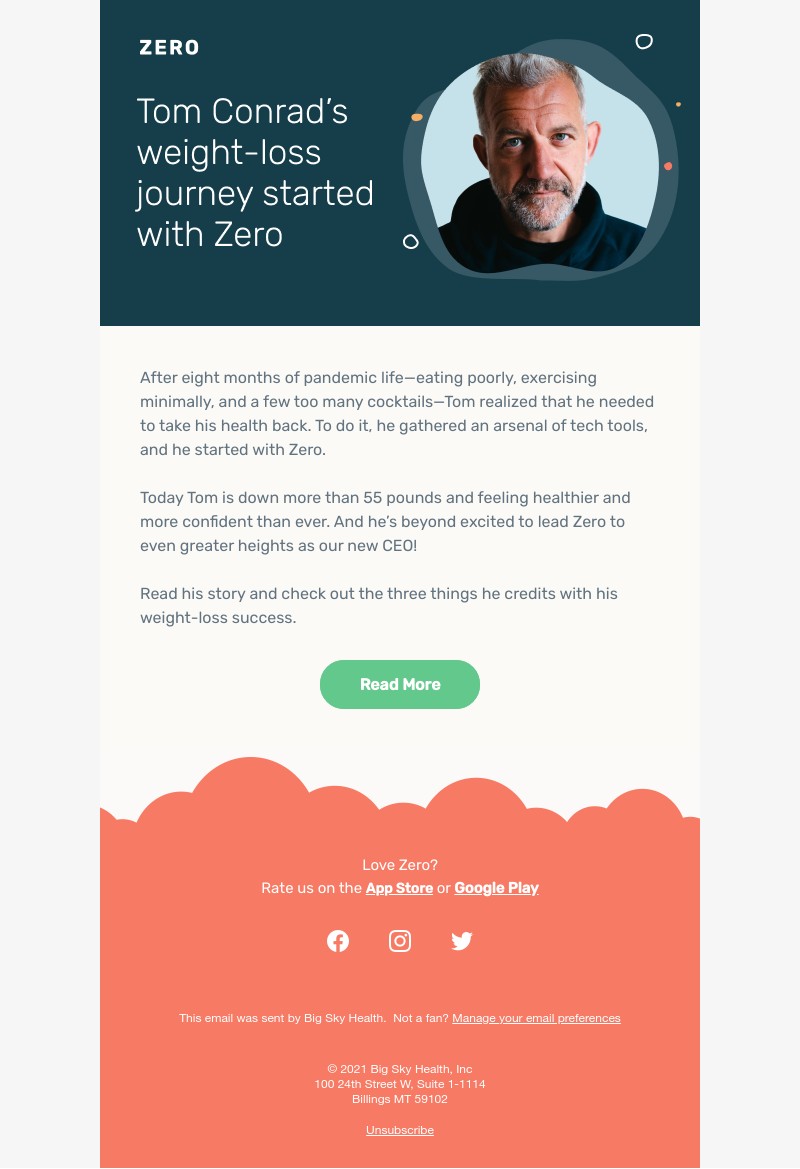 Zero - How our new CEO Lost 55 Pounds with Zero
