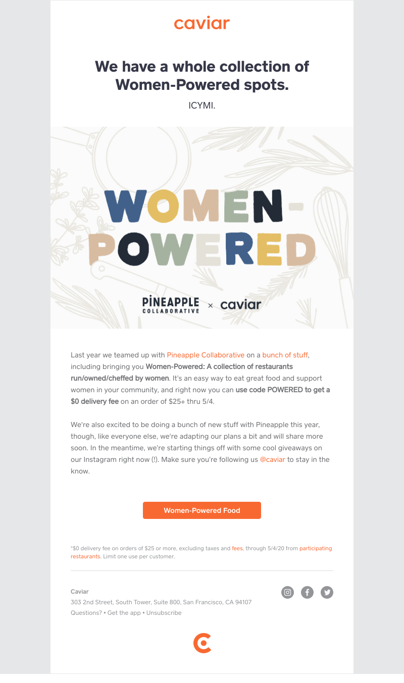  - Restaurants that are led by women →