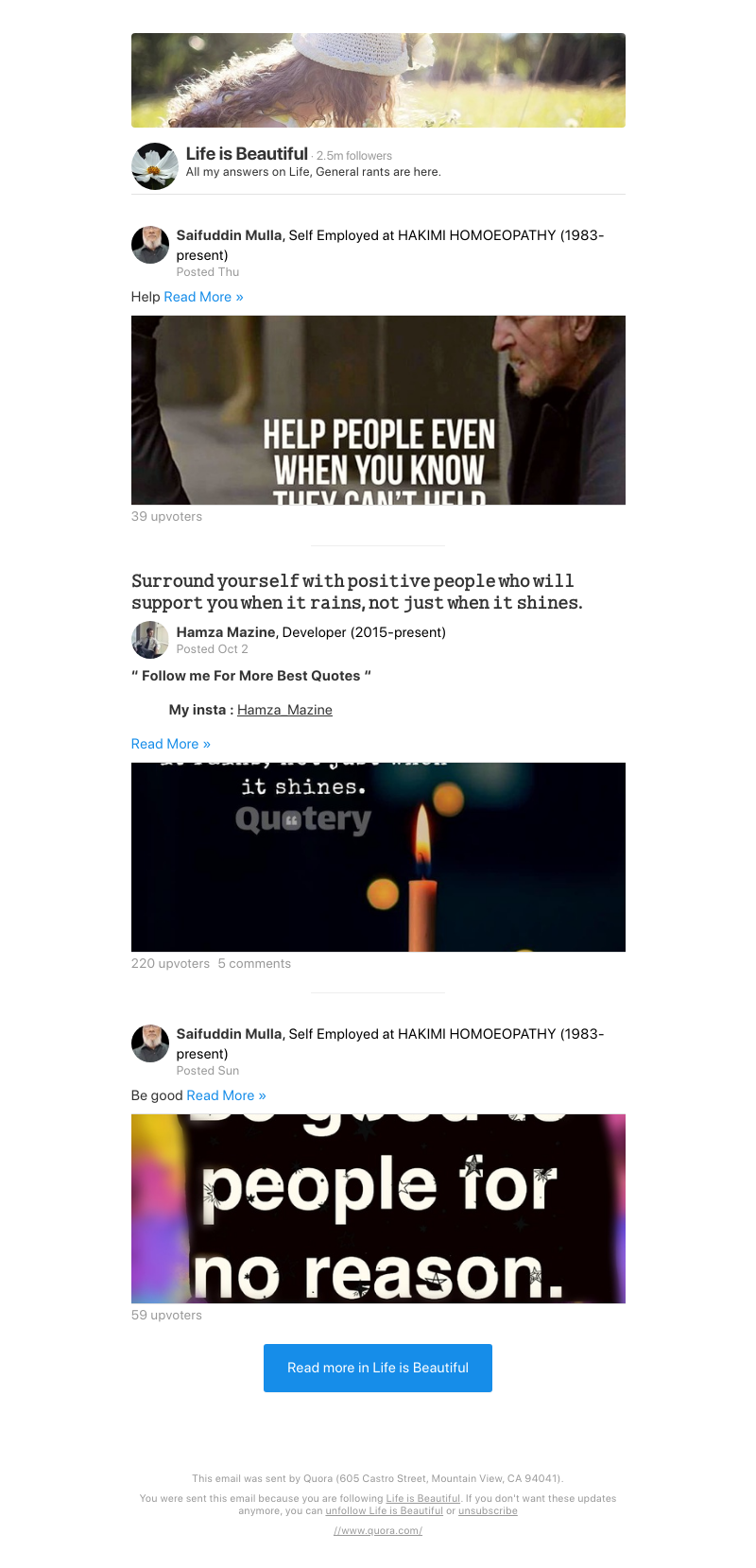 Quora - Help
