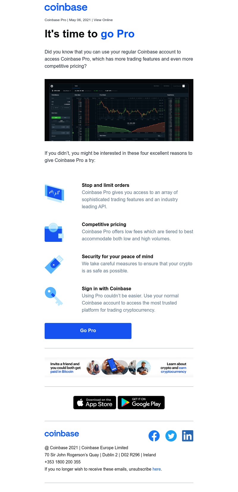  - Sarah, it’s time to go Pro!