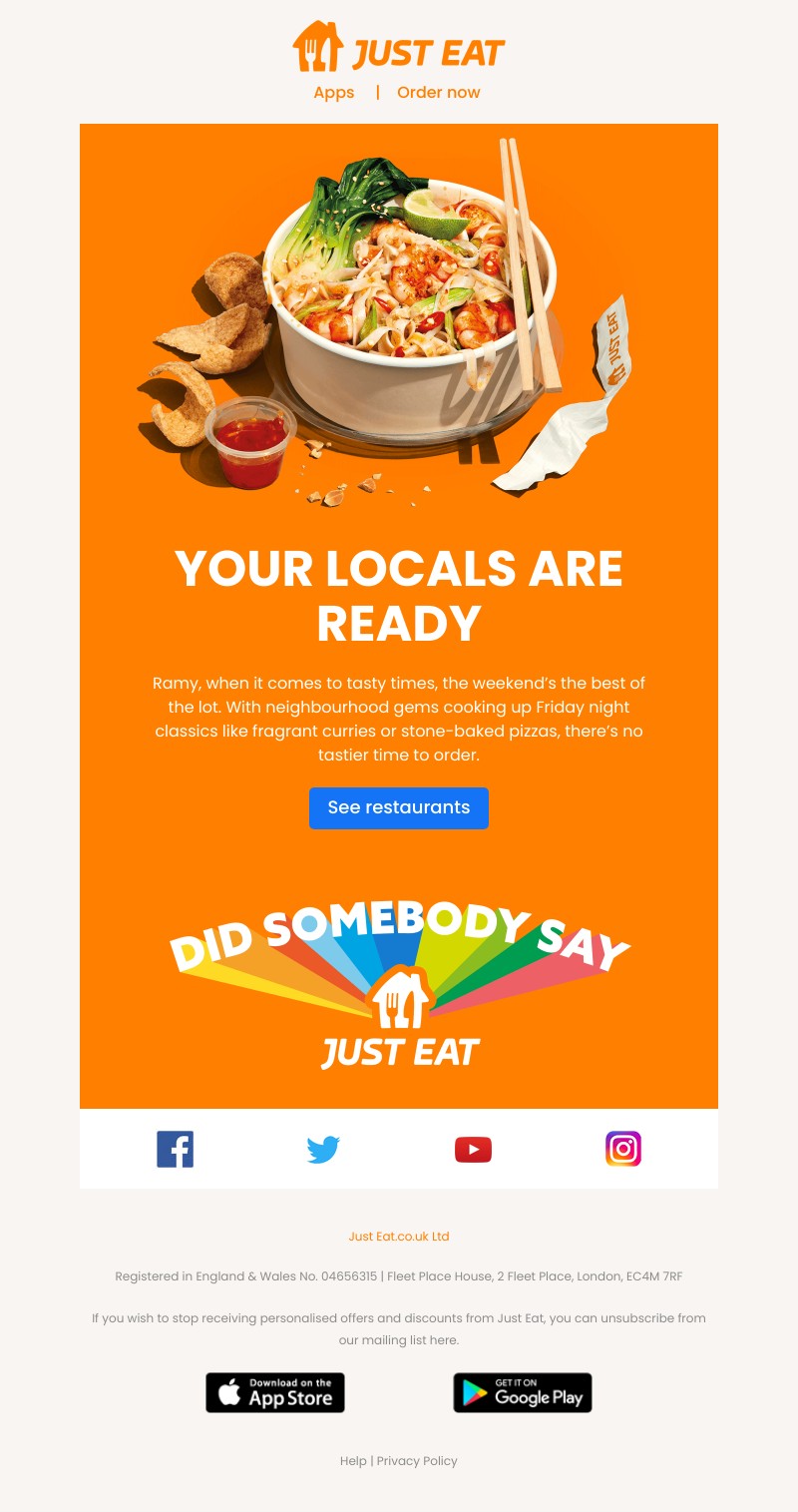 Just Eat - You’ll 💛 these independent restaurants