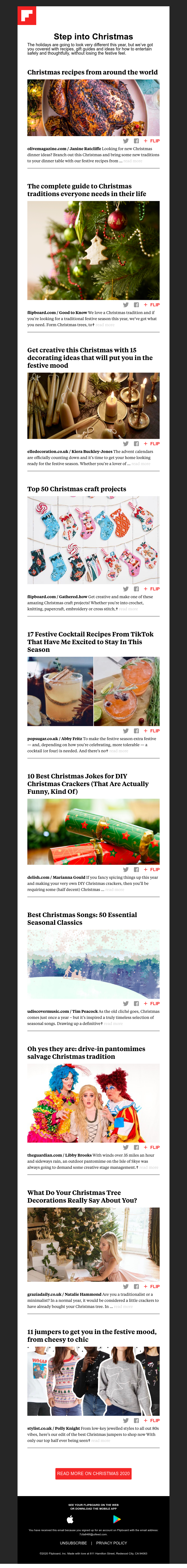 Flipboard - Let the festive baking, crafting and TV viewing begin!