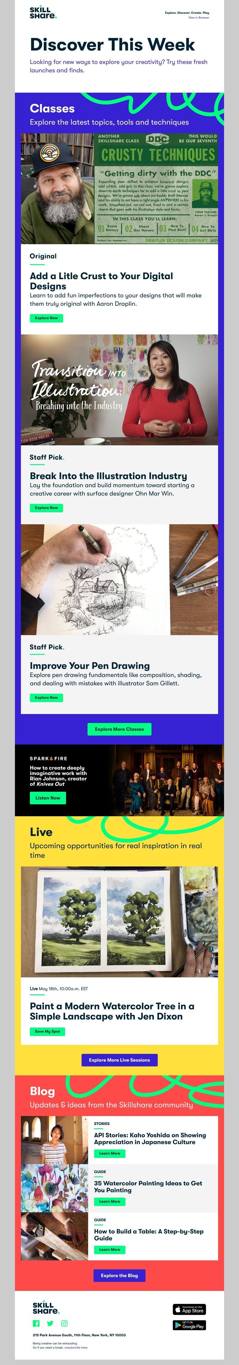 Skillshare - Sarah, Explore Gritty Designs with Draplin, Learn Pen Drawing Basics, and More!