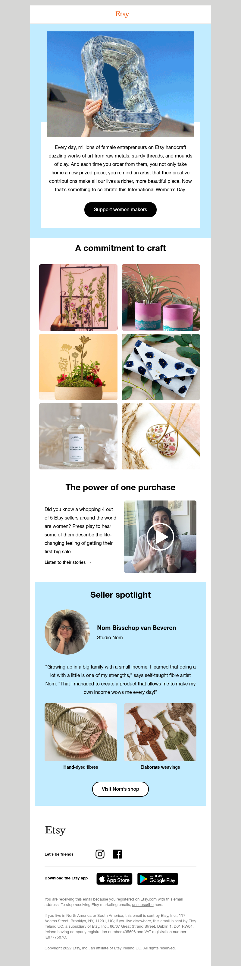 Etsy - Meet the women whose art means business