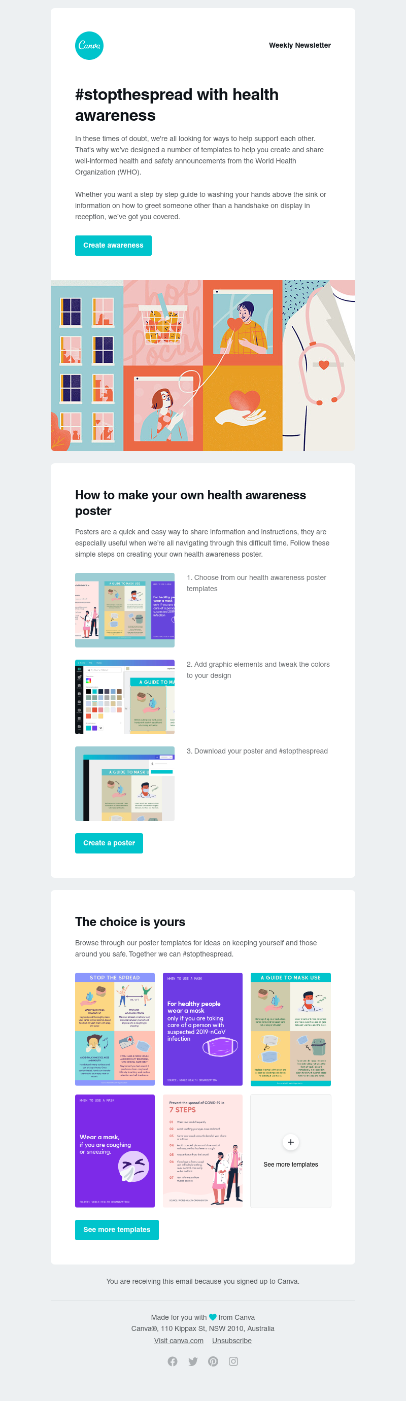 Canva - Join Canva to #stopthespread