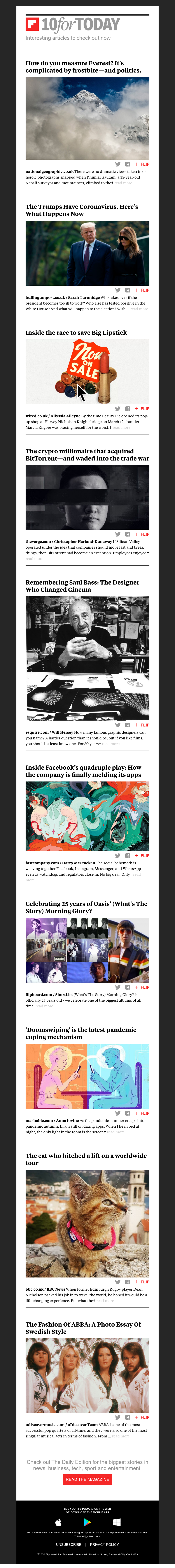 Flipboard - How do you measure Everest?