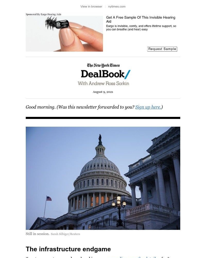 The New York Times - DealBook: Building to a vote