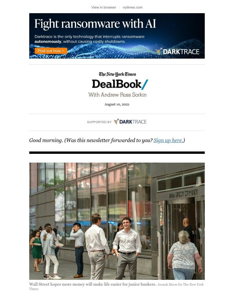 The New York Times - DealBook: Getting paid