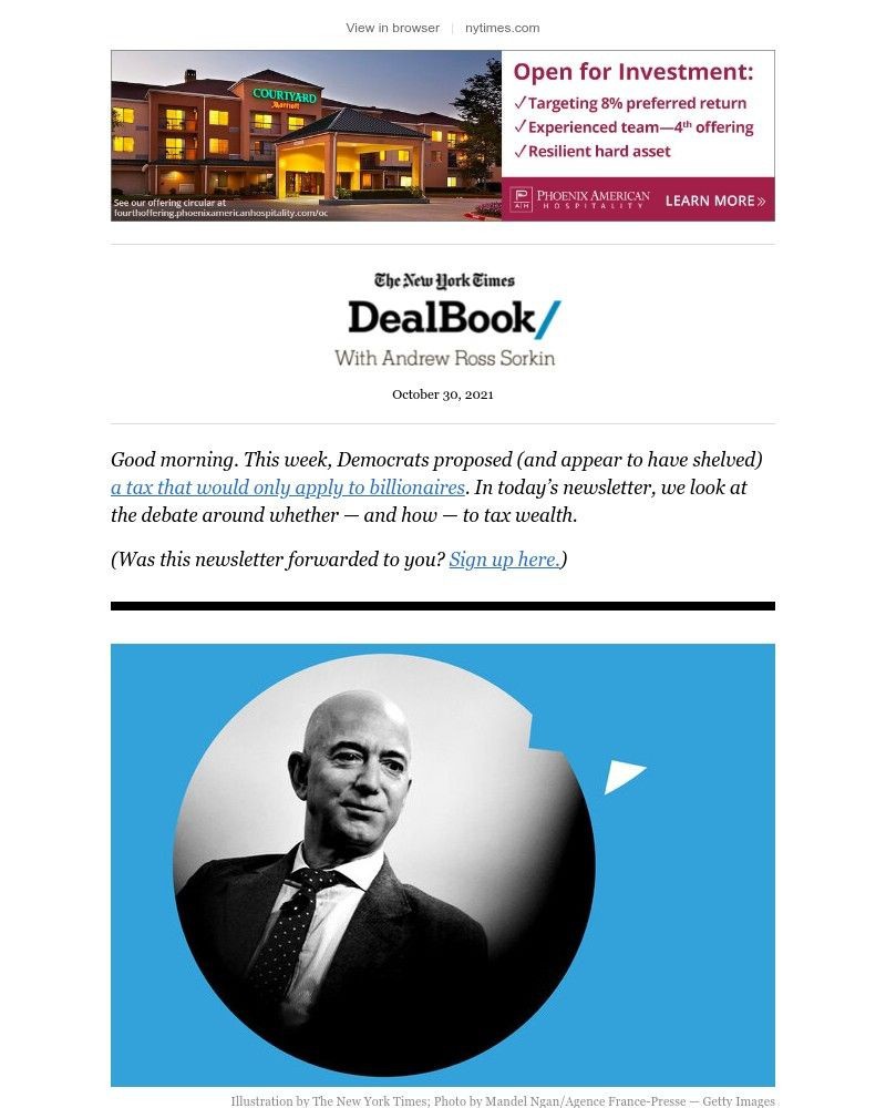 The New York Times - DealBook: How should billionaires be taxed?