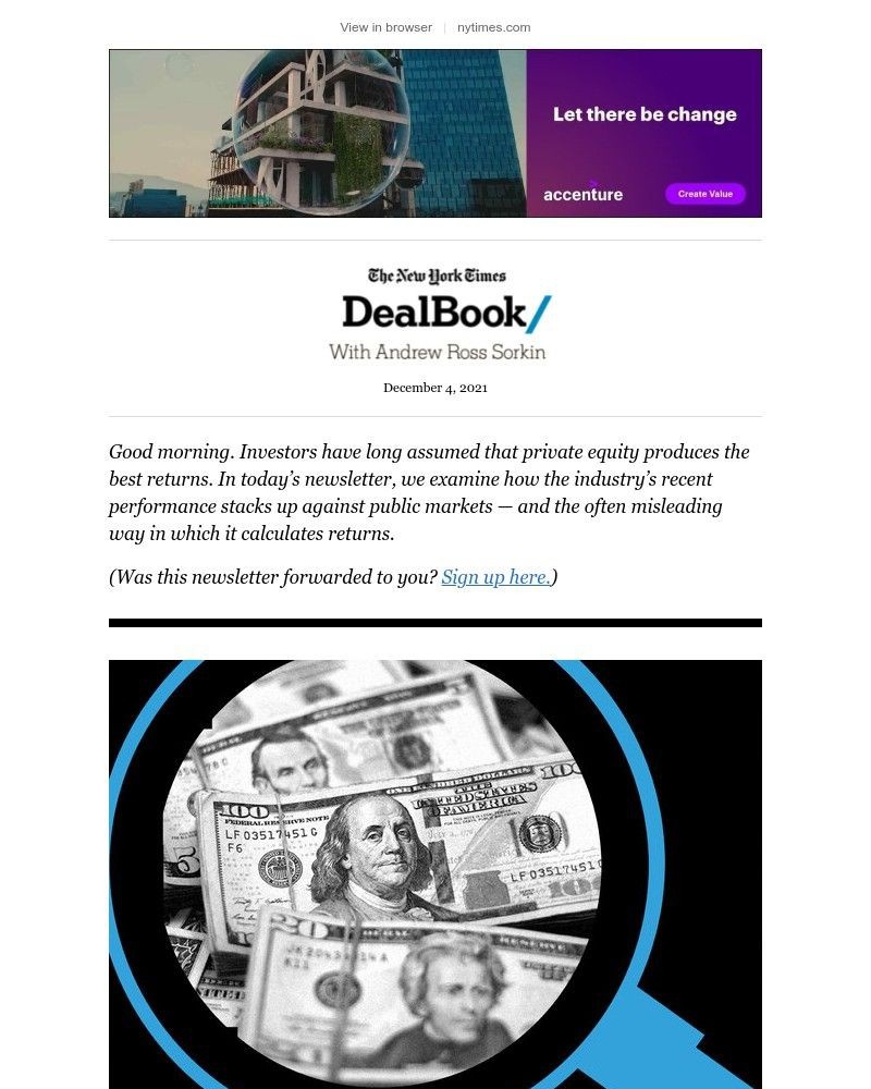 The New York Times - DealBook: Is private equity overrated?