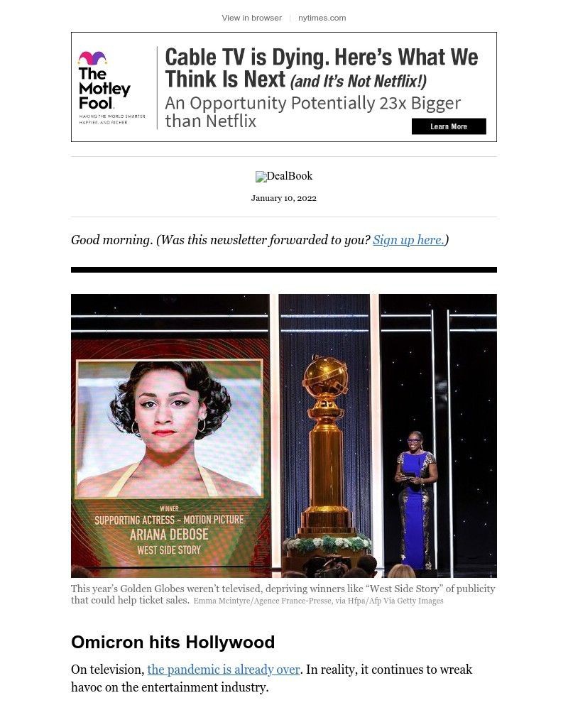 The New York Times - DealBook: Must the shows go on?