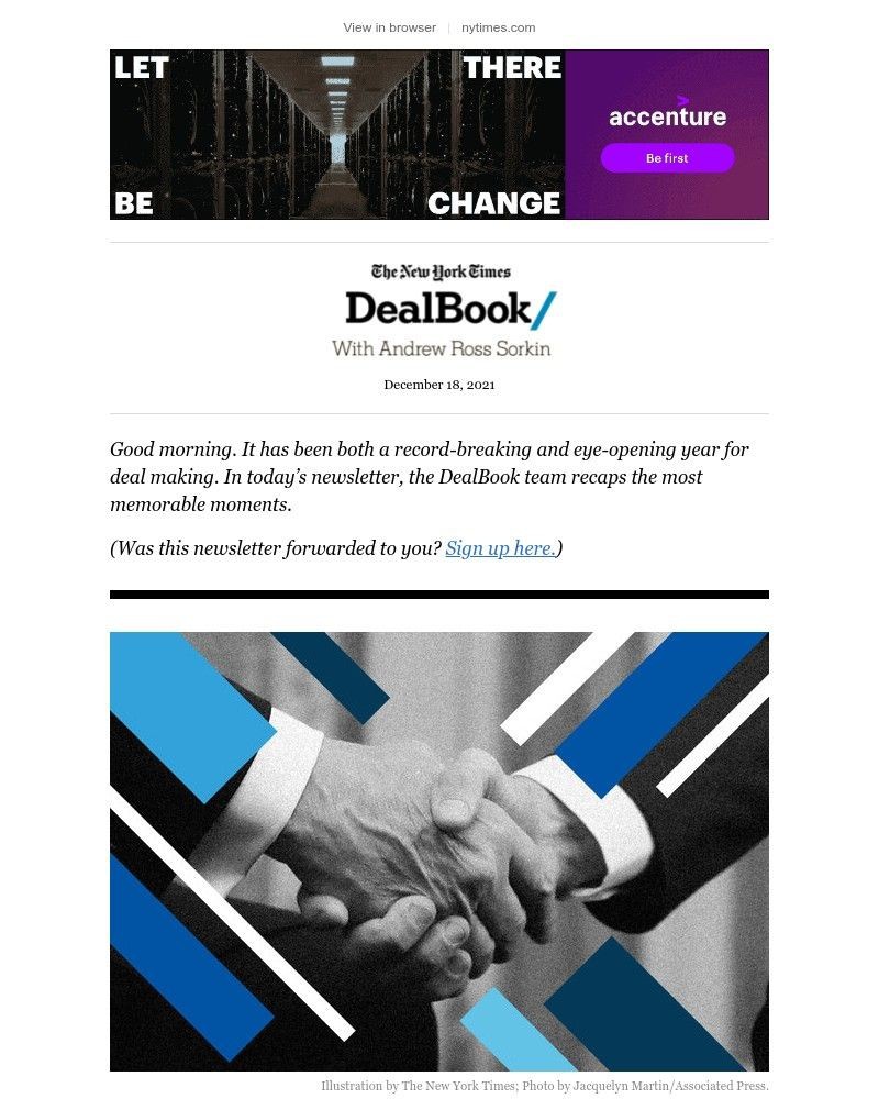 The New York Times - DealBook: The Deals of the Year