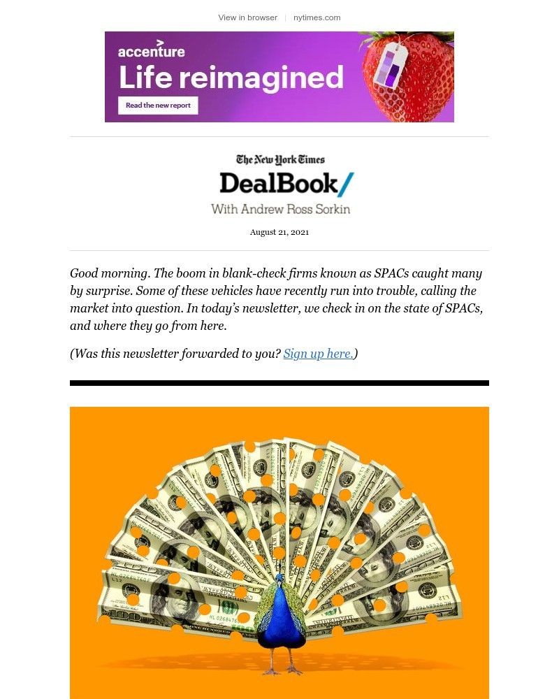 The New York Times - DealBook: The state of SPACs