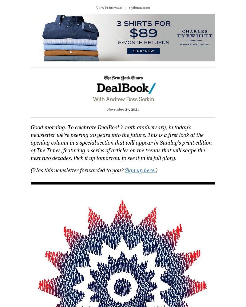 The New York Times - DealBook: Waking up in 2041