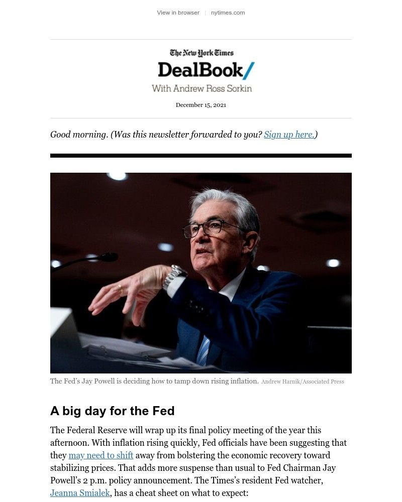 The New York Times - DealBook: What will Jay say?