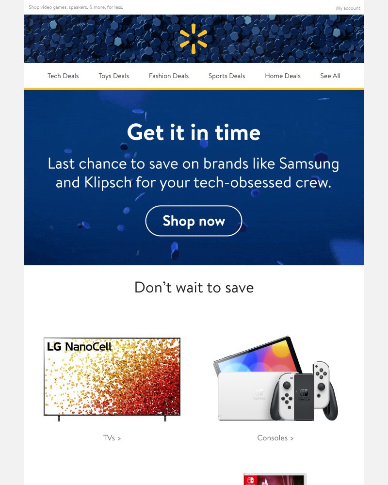 Walmart - Deck the halls with epic tech 🌲