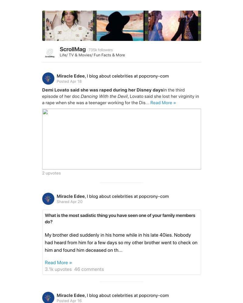 Quora - Demi Lovato said she was raped during her Disney days  In the third episode of her doc Dancing With the Devil, Lovato said she lost her virginity i...