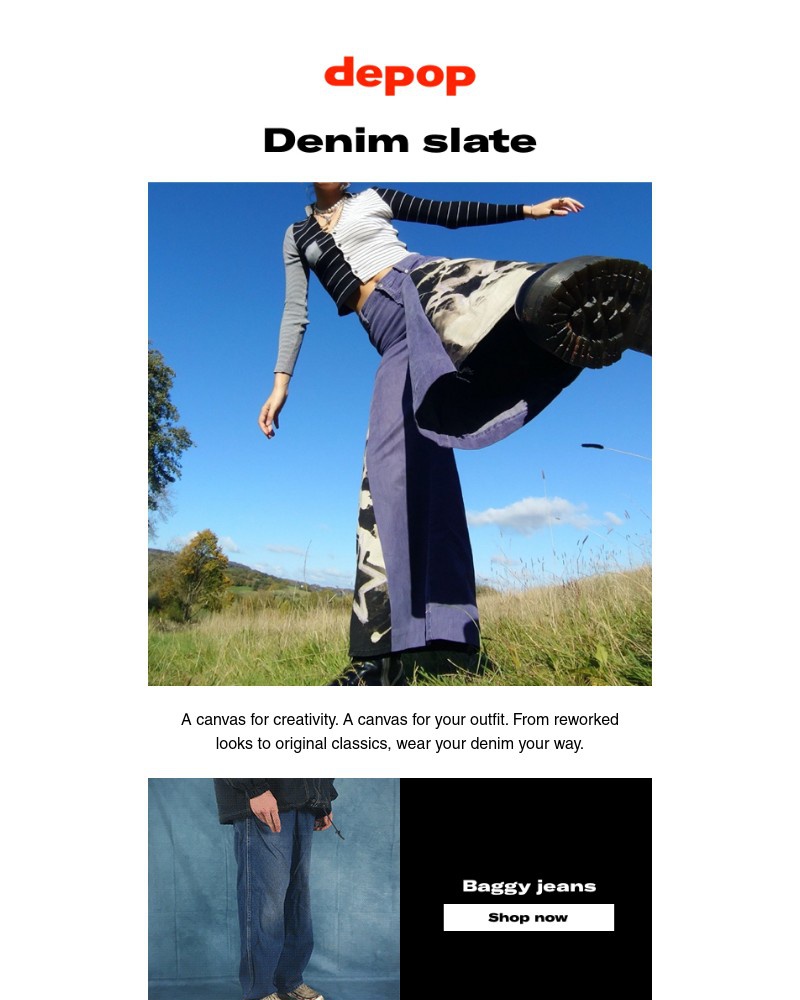 Depop - Denim done your way