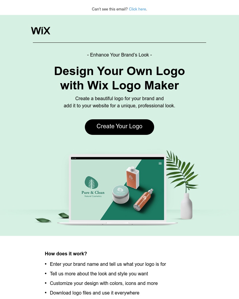 Wix - Design a Professional Logo to Match Your Site