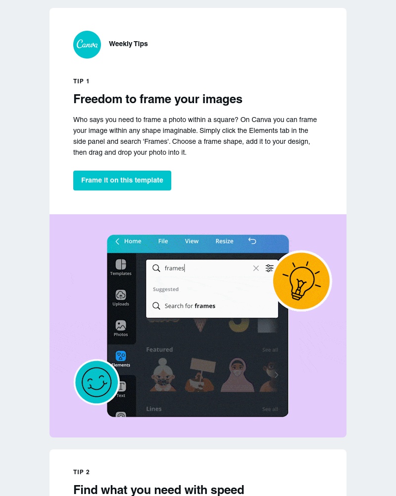 Canva - Design tips that get right to the point