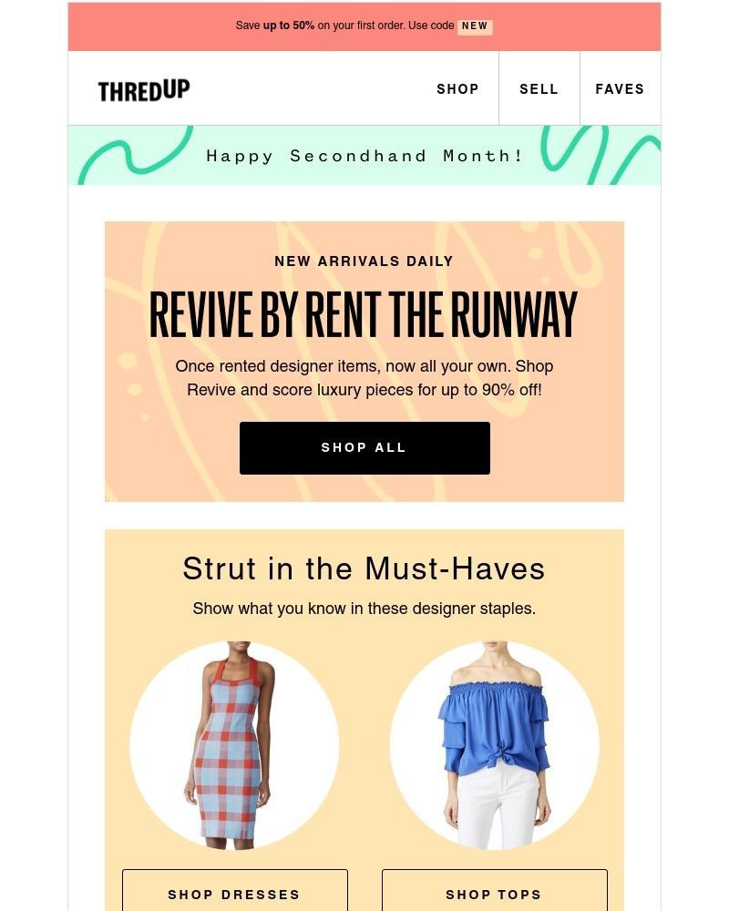 thredUP - Designer? Up to 90% off?😲