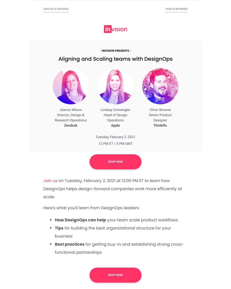 InVision - DesignOps: Your chance to learn more