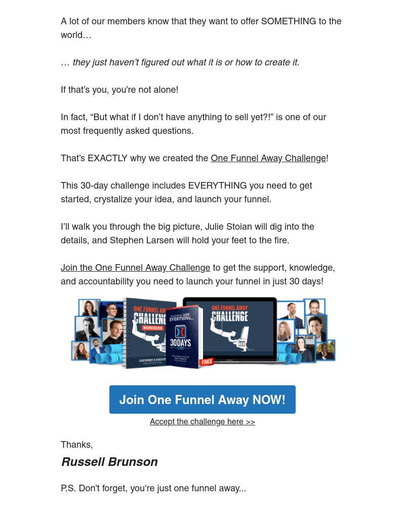 ClickFunnels - did you watch the Funnel training?