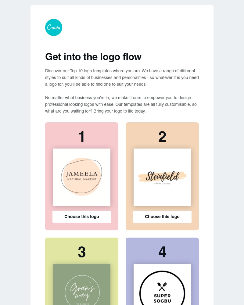 Canva -      Discover UK’s Top 10 logo templates
