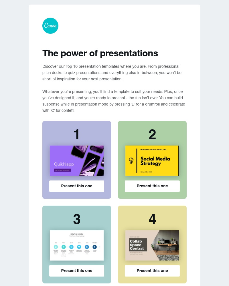 Canva -      Discover UK’s Top 10 Presentation templates