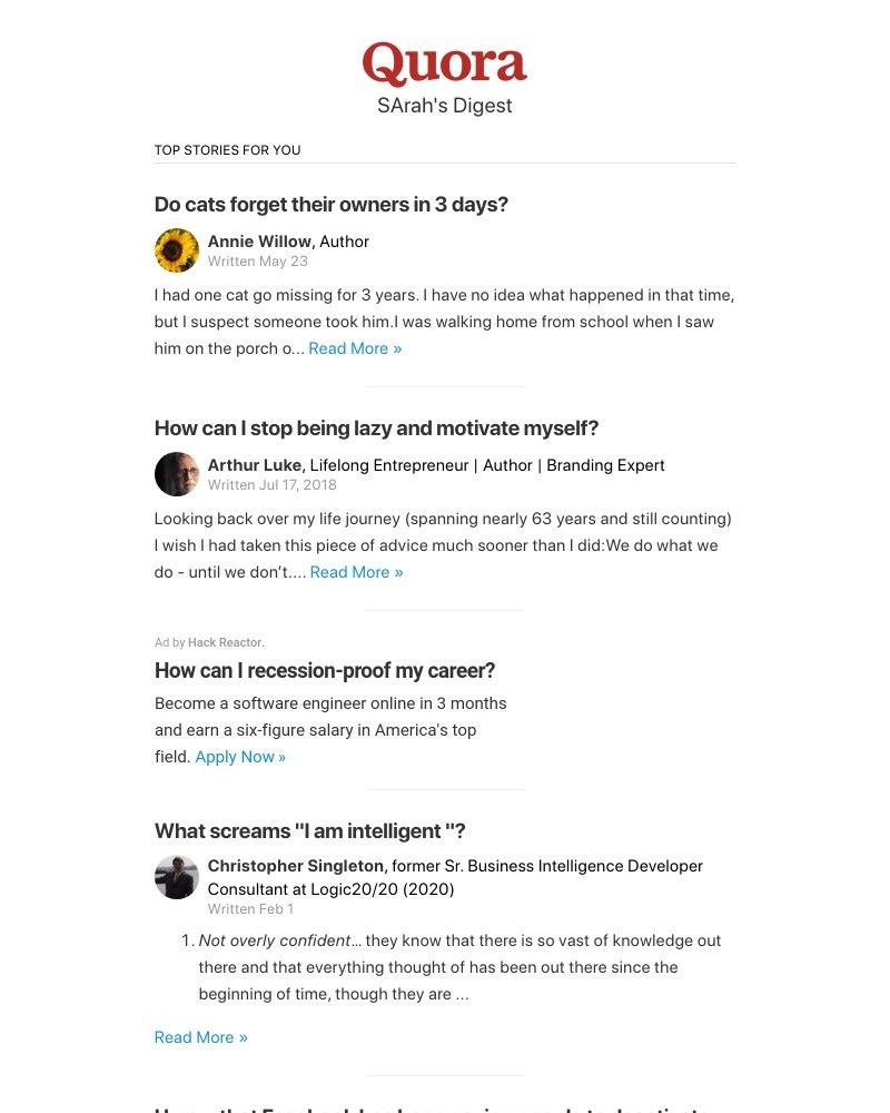 Quora - Do cats forget their owners in 3 days?