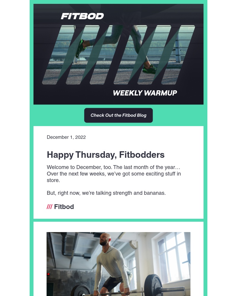 Fitbod - Do you know what strength really is? [Weekly Warmup]