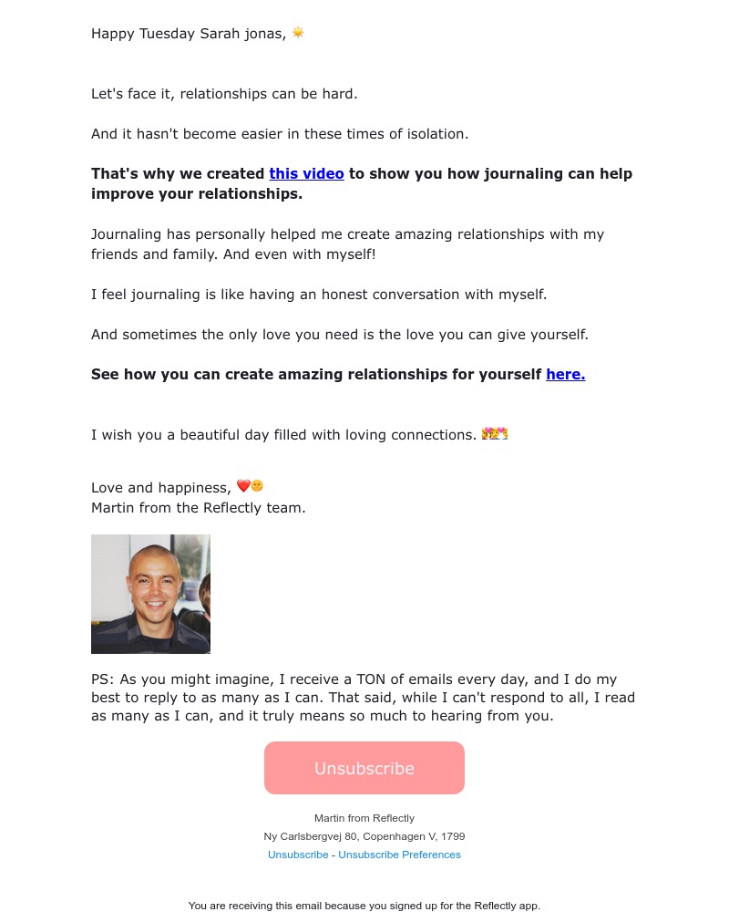 Reflectly - Do you need someone to talk to? 💁‍♀️