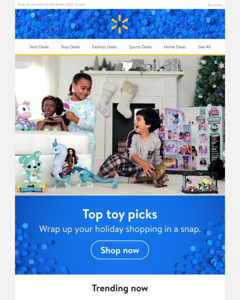 Walmart - Don’t let time run out! Score the best toys 🎁