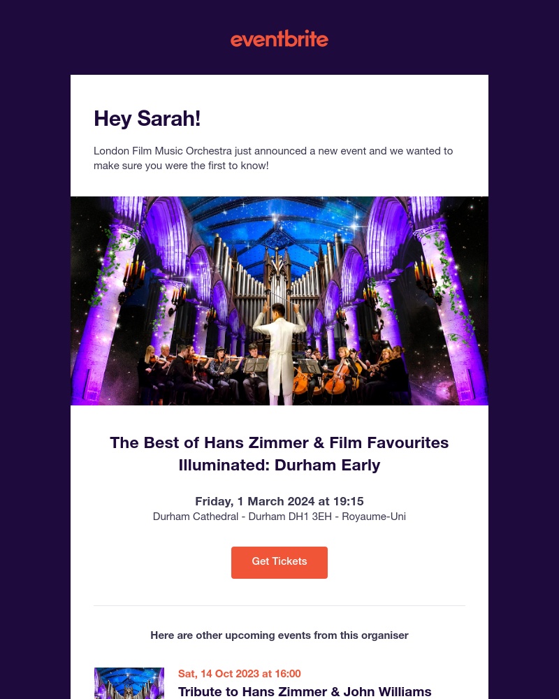 Eventbrite - Don't miss this new event by London Film Music Orchestra on 1 Mar!