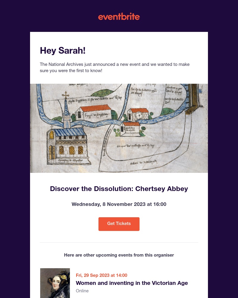 Eventbrite - Don't miss this new event by The National Archives on 8 Nov!