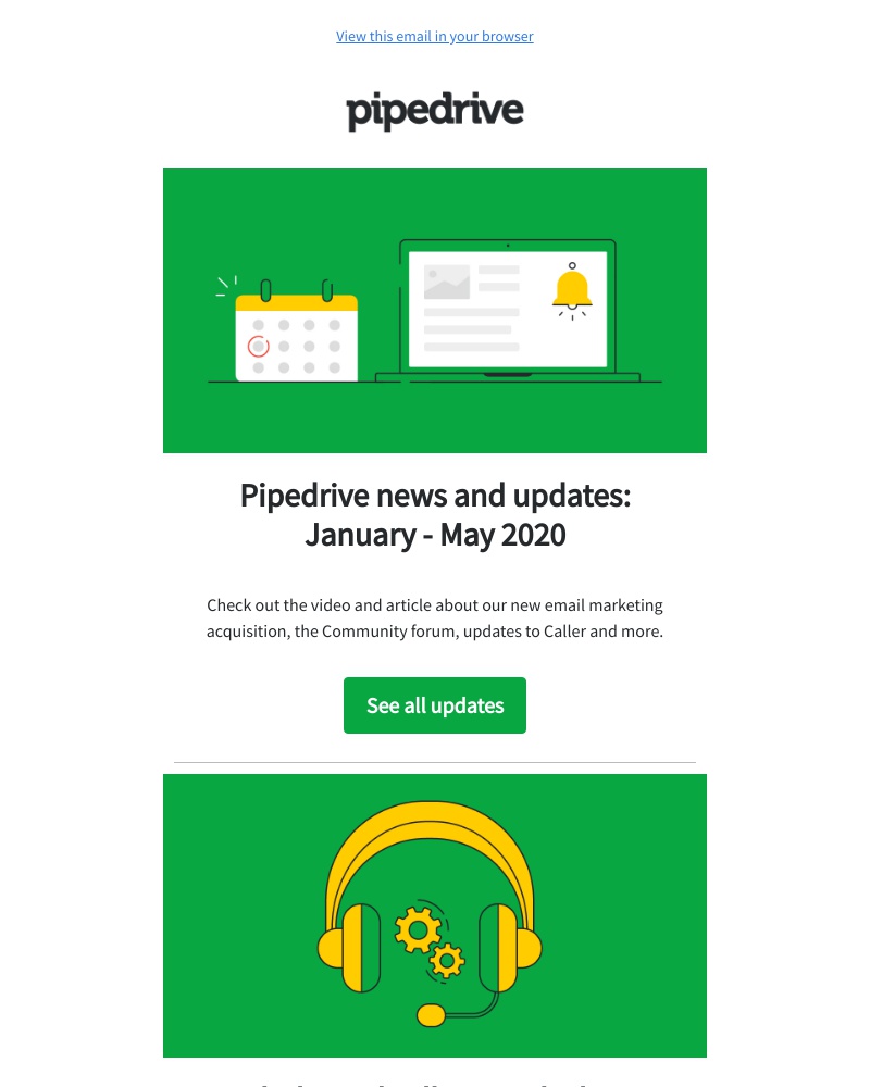 Pipedrive - Drumroll 🥁2020 Pipedrive updates!