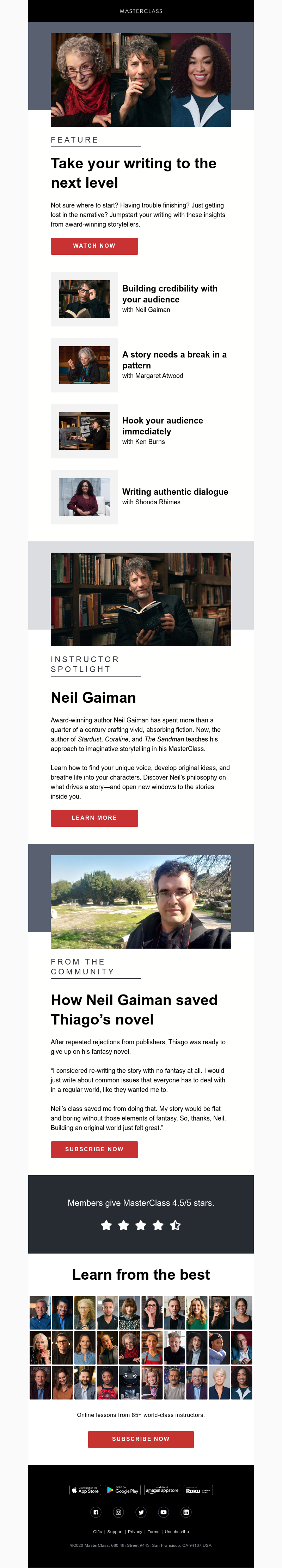  - Get over writer’s block