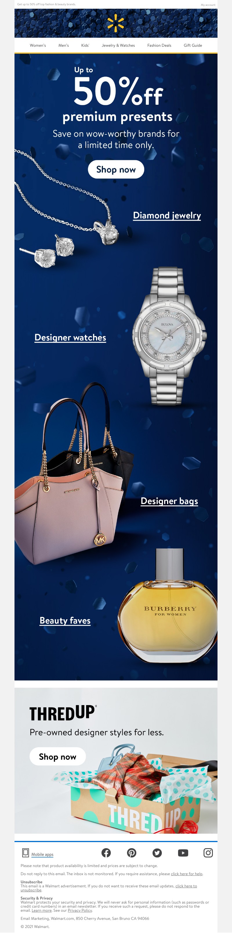 Walmart - Premium gifts without the premium price 🎁