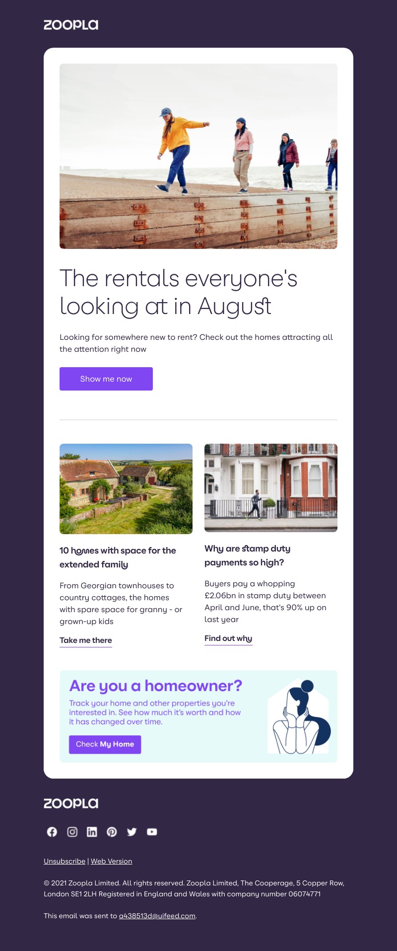 Zoopla - The rentals everyone's looking at in August