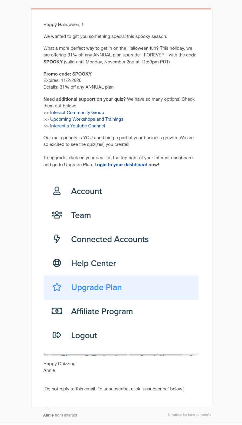 Interact - [gift inside] grab your spooky savings 🎃