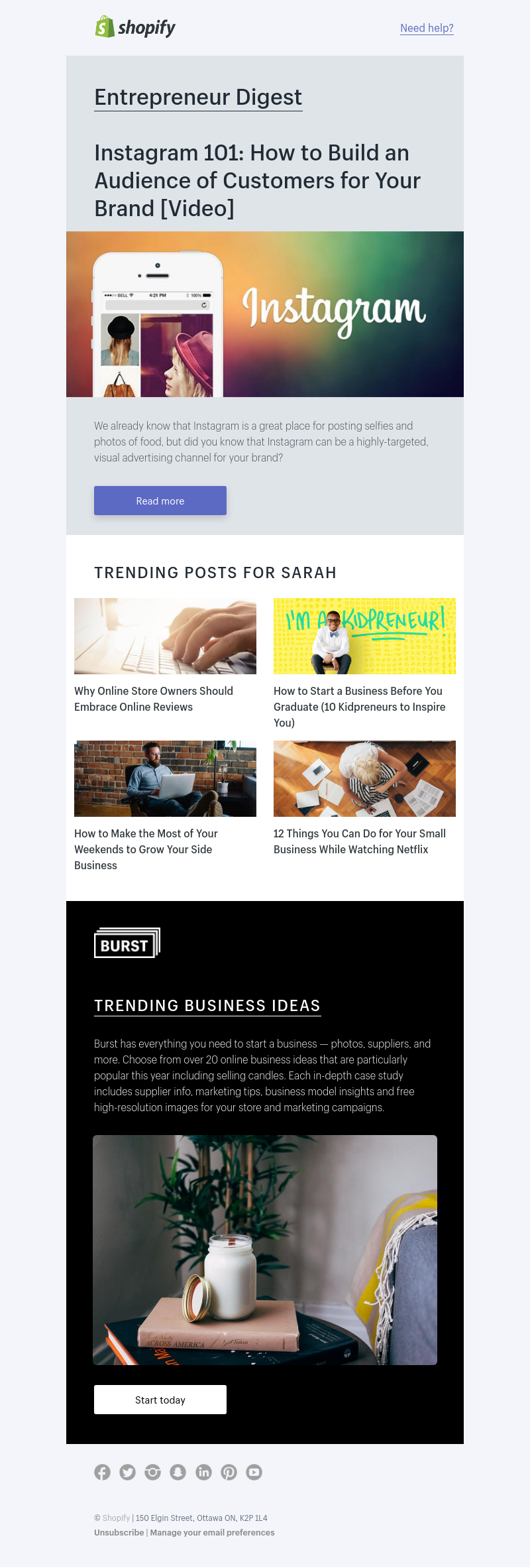 Shopify - Instagram 101: How to Build an Audience for Your Brand