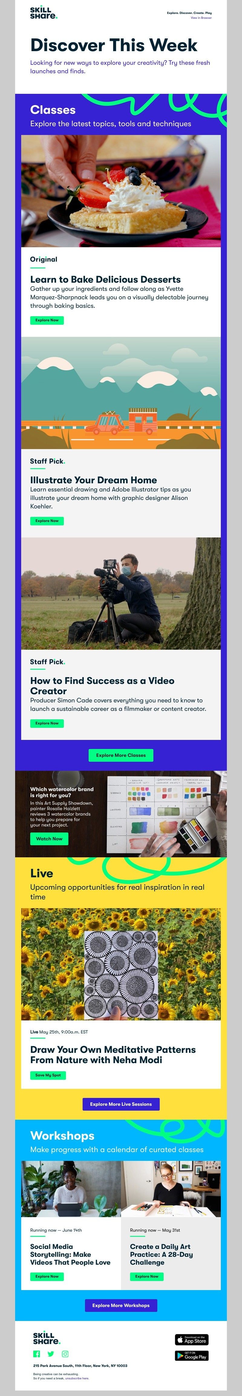 Skillshare - Sarah, Illustrate Your Dream Home, Watch Our Art Supply Showdown, and More!